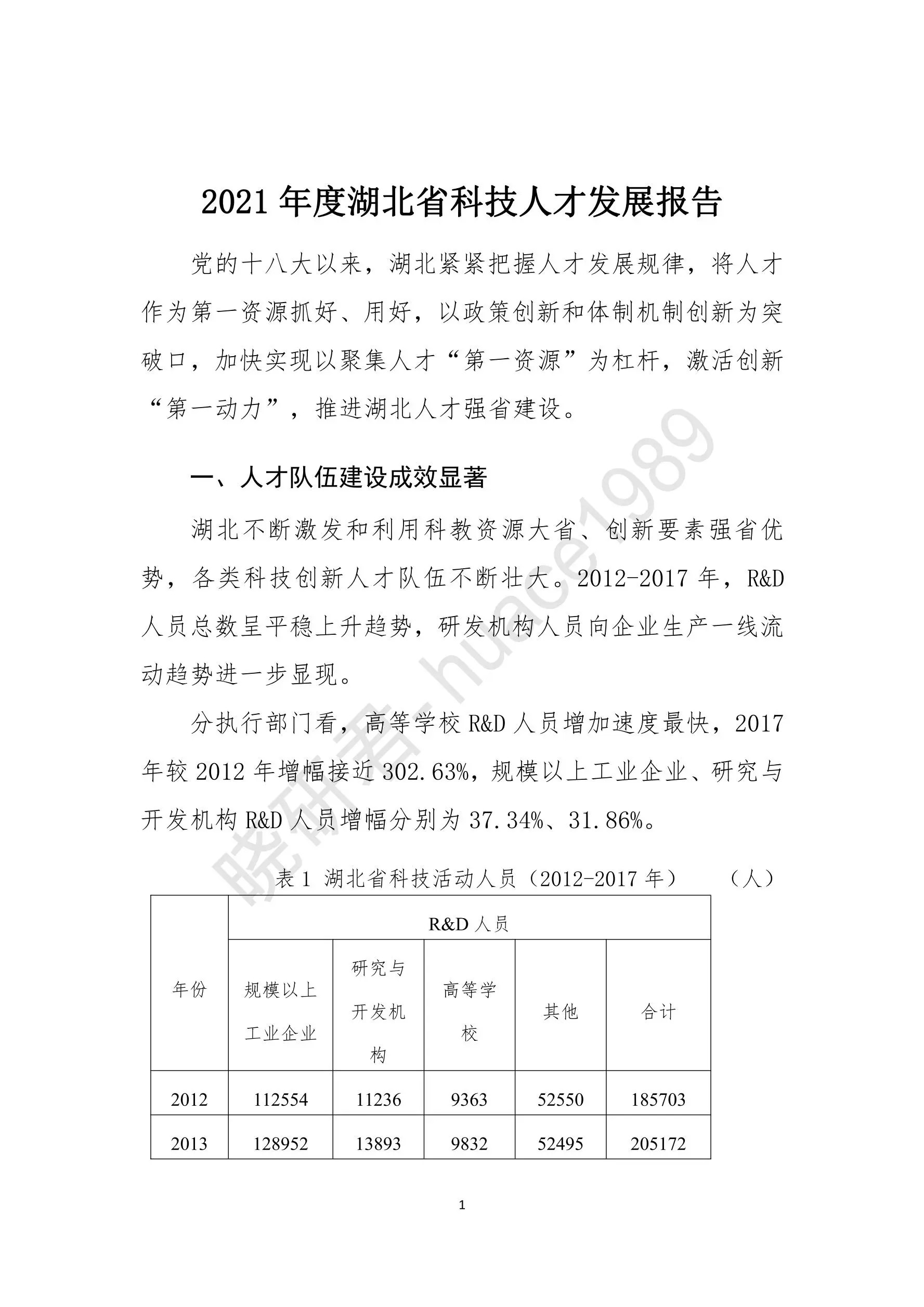 湖北省科技人才报告2021插图3