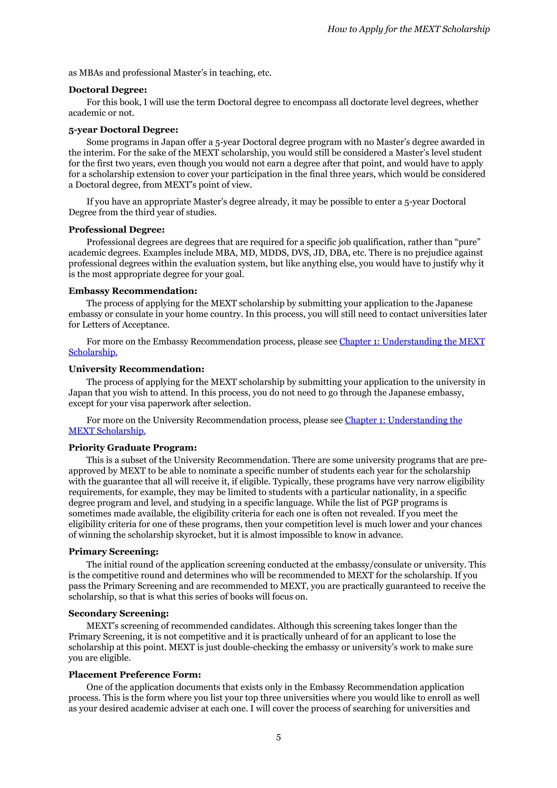  How To Apply For The MEXT Scholarship 
