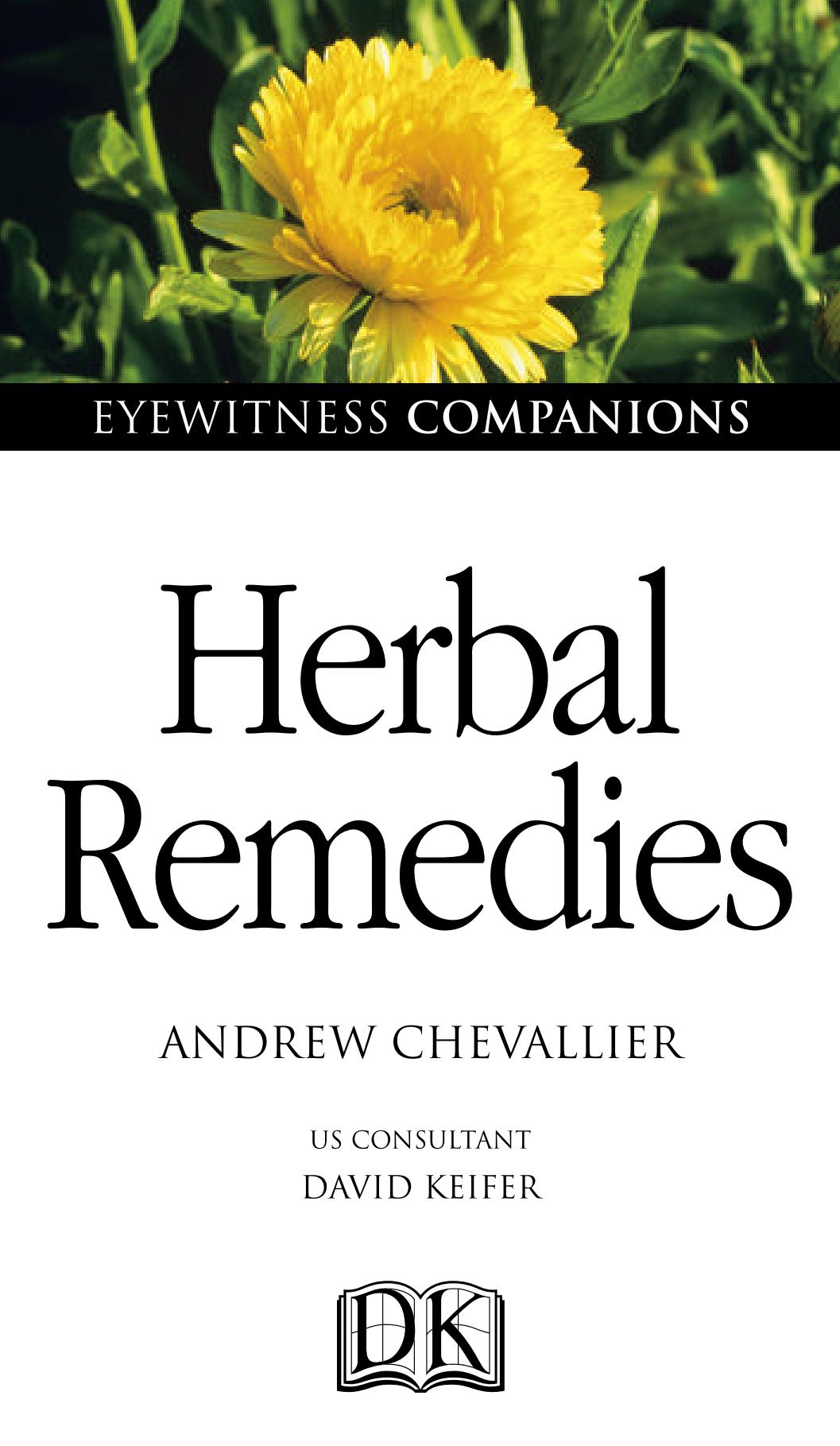 电子书草药疗法Herbal remedies (Andrew Chevallier) (英)_文库报告厅