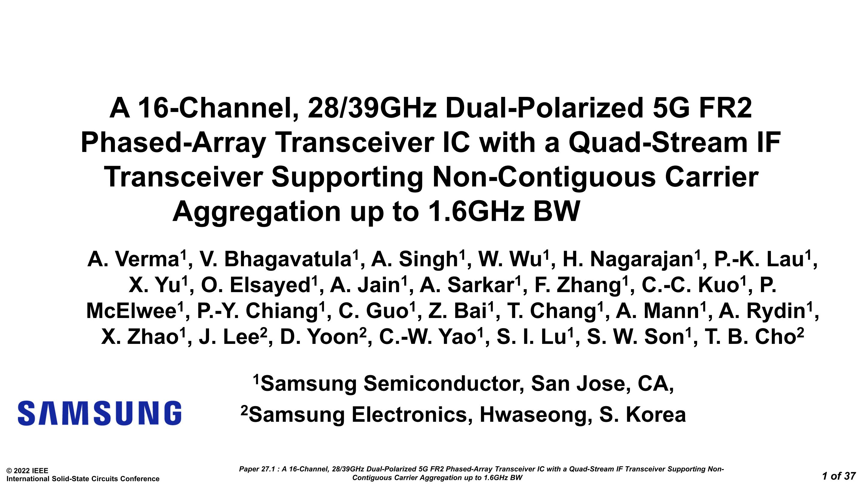 ISSCC 2022 PPT 