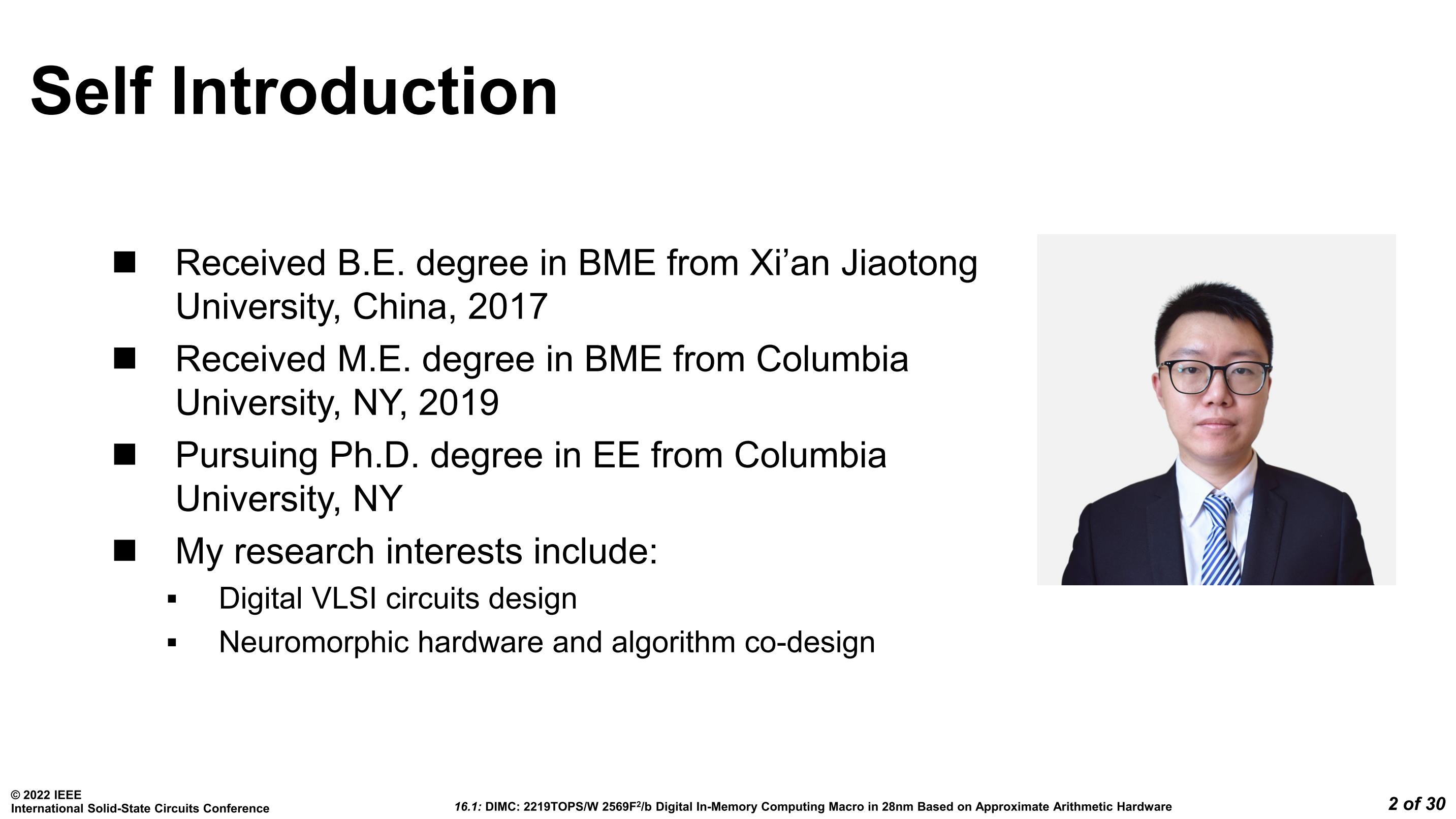 ISSCC 2022 PPT 