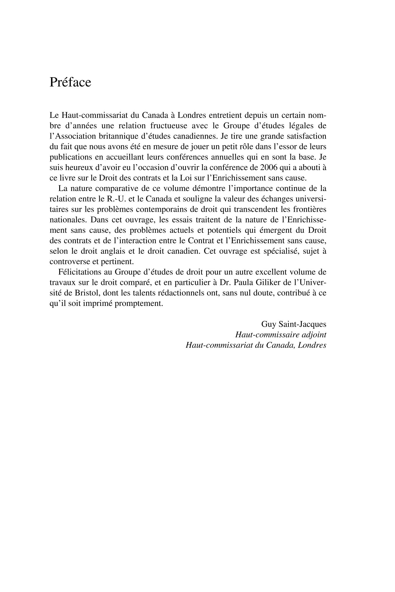  Re examining Contract And Unjust Enrichment 