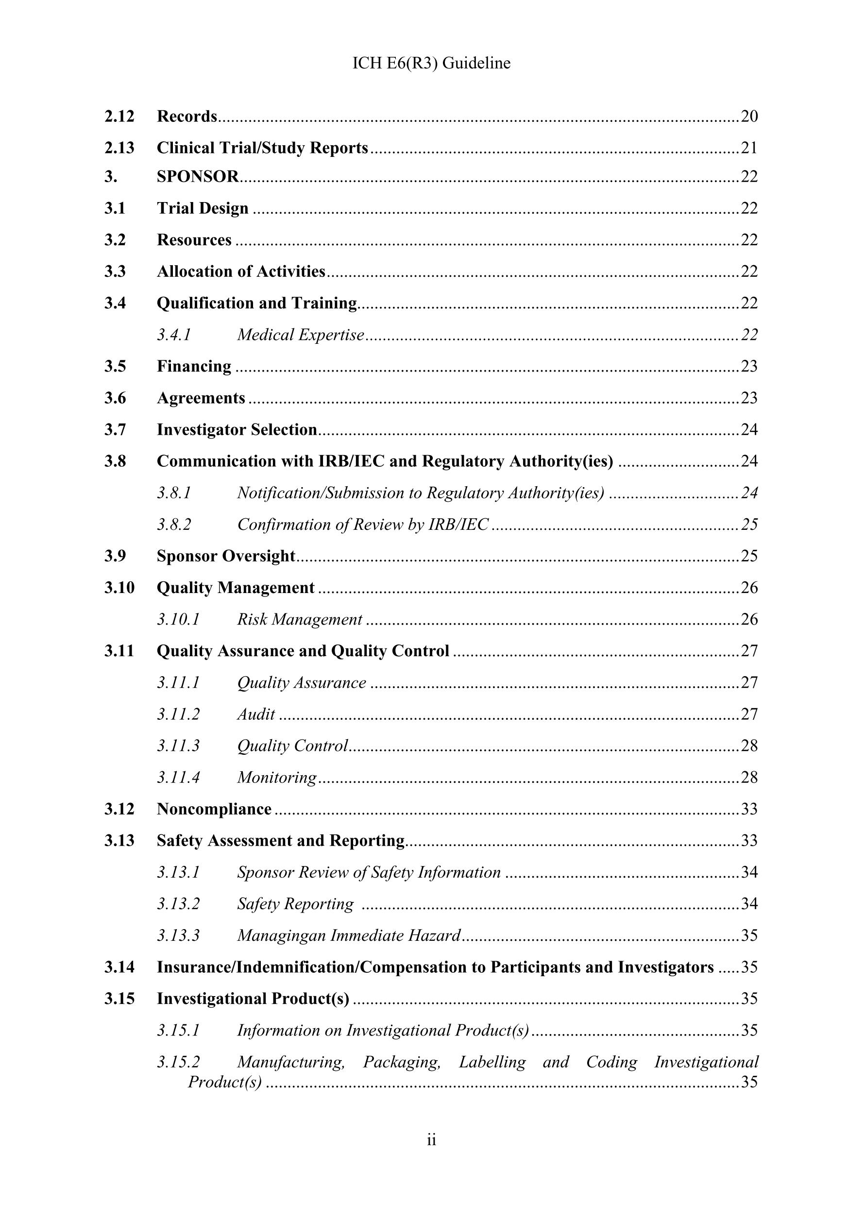 E6 R3 Guidelines | Guideline for good clinical practice E6(R2) – QUOMZR