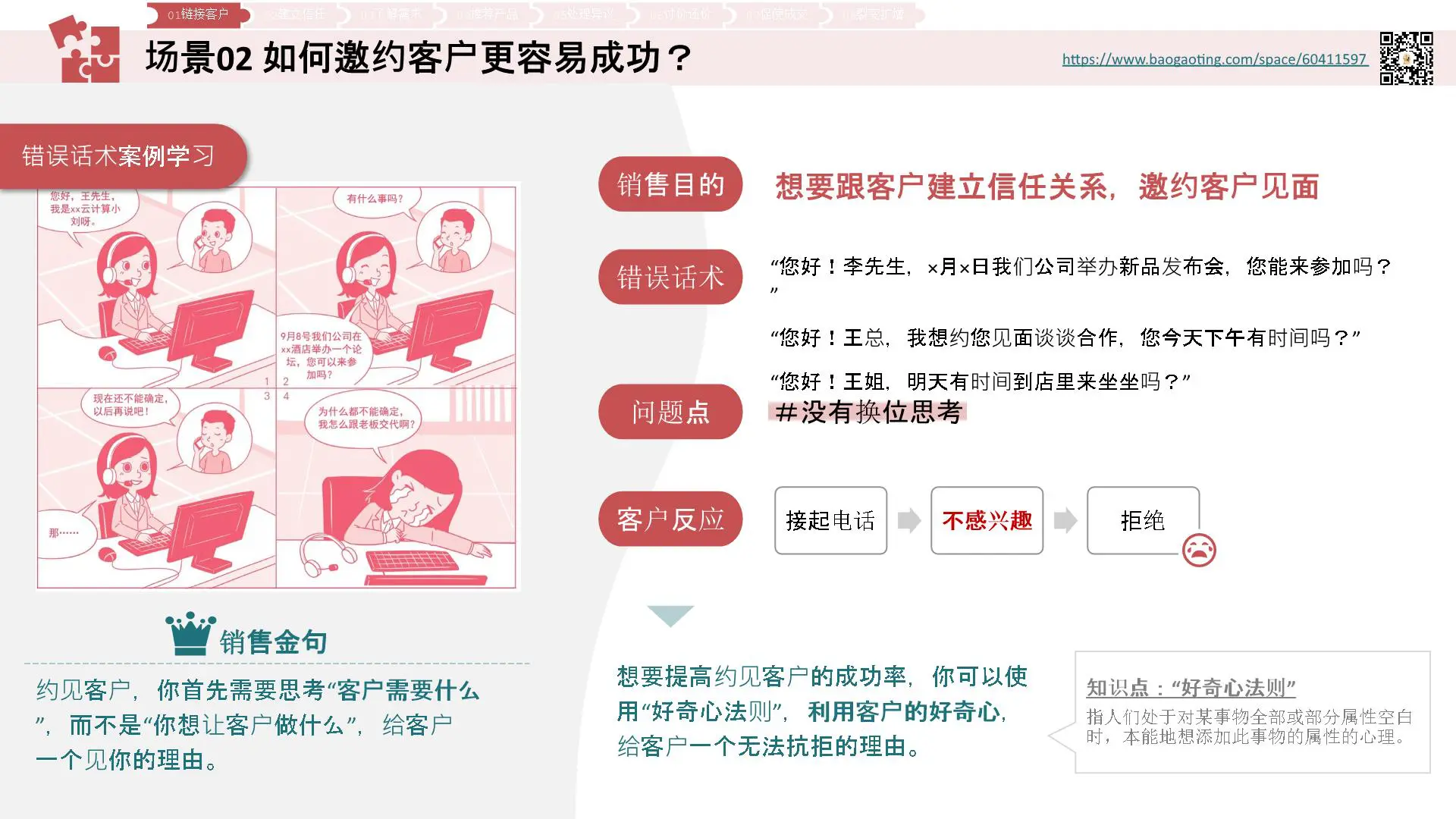 《漫画销售话术》读书笔记：轻松搞定客户的说话技巧插图10