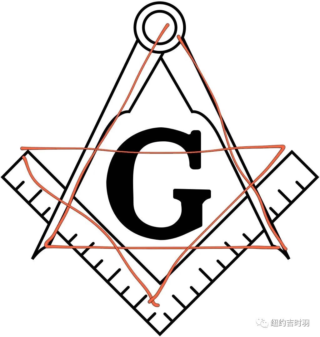 一美元纸币上的光明会标志