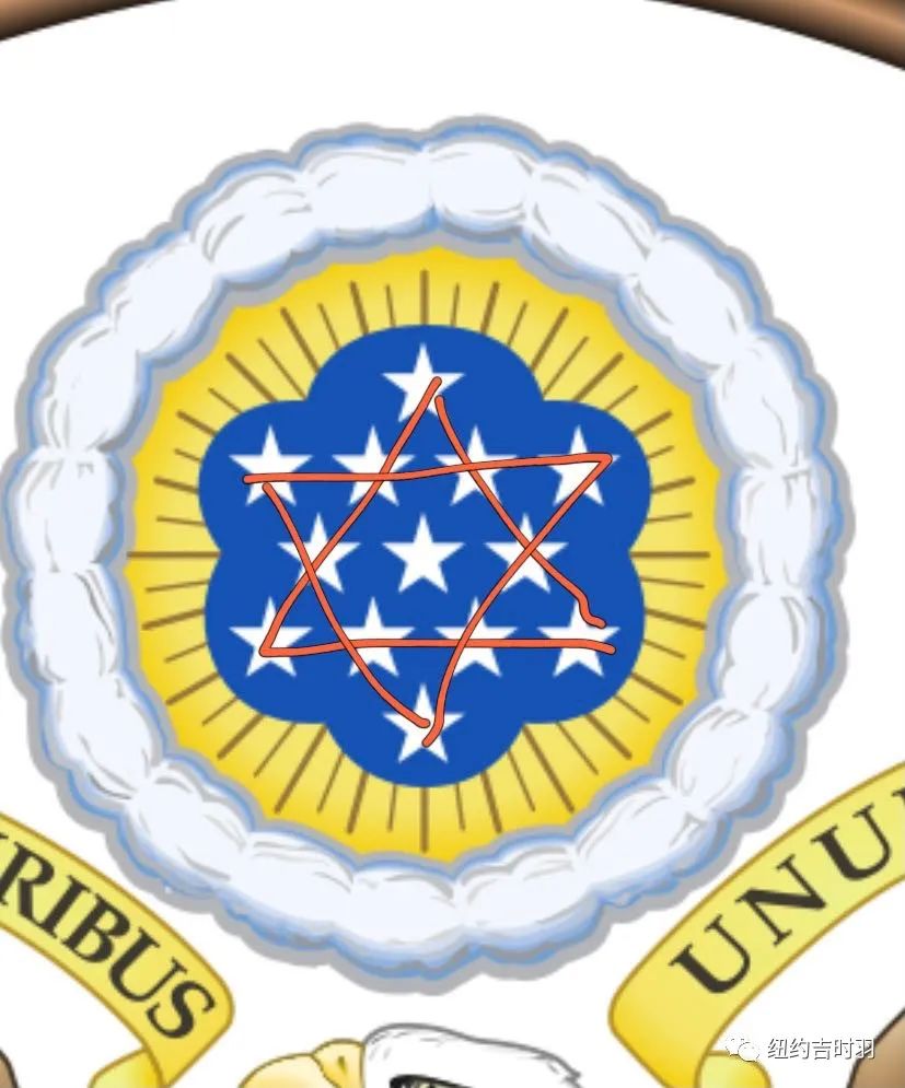 一美元纸币上的光明会标志